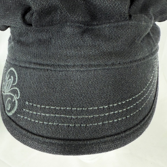 Ibex Womens Engineer Hat OS Conductor Black Merino Wool Blend Excellent Gift - Picture 4 of 14